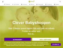 Tablet Screenshot of mibaby.de
